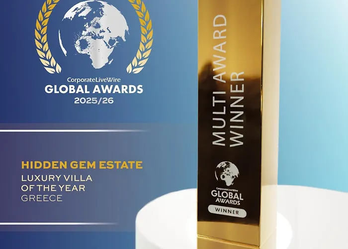 Hidden Gem Estate Kefalonia, Multi-award Winner